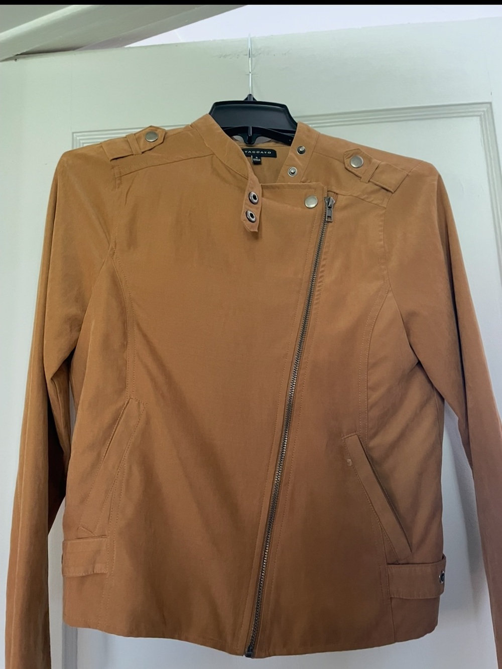 Staccato Women's Faux Suede Moto Jacket - Picture 13 of 16